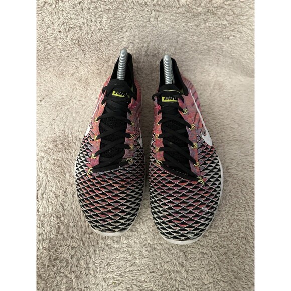 Nike Free TR Flyknit Training Shoes Sneakers Pink Black Running Women's Size 7.5 - Picture 3 of 10